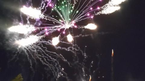 Fireworks in Cholet