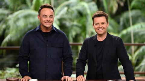 Ant and Dec on set for I'm A Celebrity in Australia