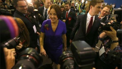Kezia Dugdale vowed to stay on as Scottish Labour leader