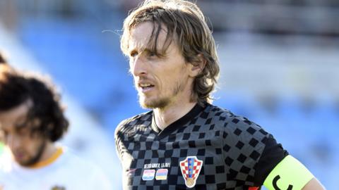 Croatia captain Luka Modric