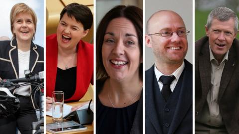 Scottish party leaders