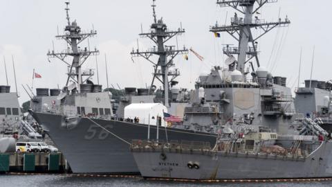 USS John McCain in Yokosuka