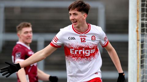 Paul Cassidy's goal sealed Derry's victory at Salthill