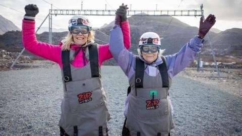 Sally Webster and her daughter Juliet