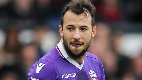 Adam Le Fondre in action for Bolton