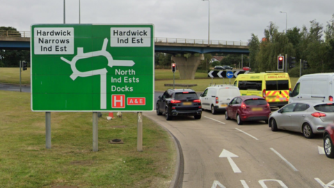 Hardwick roundabout, King's Lynn, Norfolk