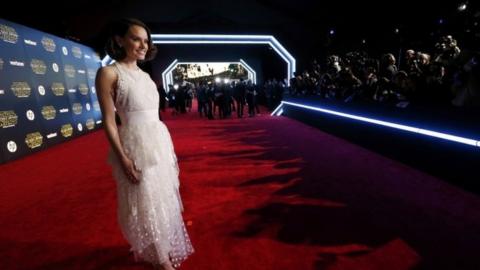 Daisy Ridley at Star Wars: The Force Awakens