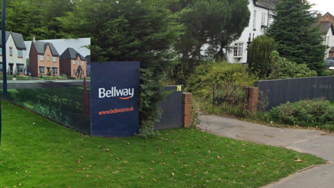 Bellway development Cheshire