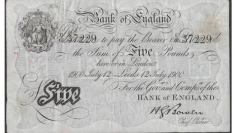 The £5 note