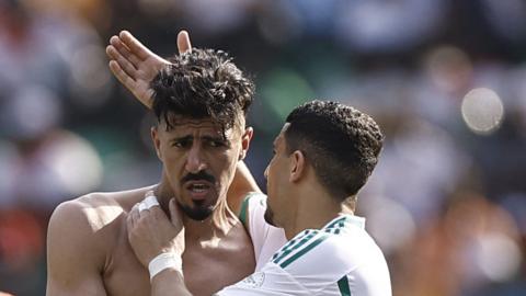 Baghdad Bounedjah scores late for Algeria in the Africa Cup of Nations