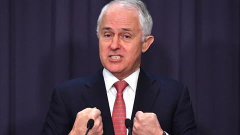 Australia Prime Minister Malcolm Turnbull