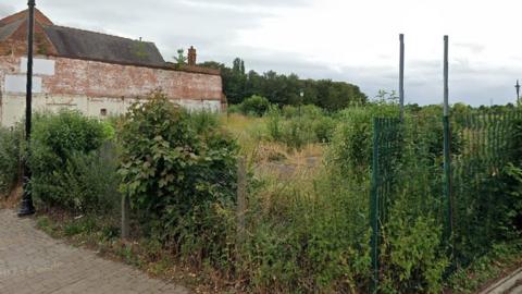 Former Baltic Mill site in Gainsborough