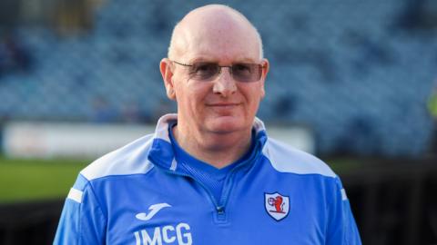 Raith Rovers manager John McGlynn