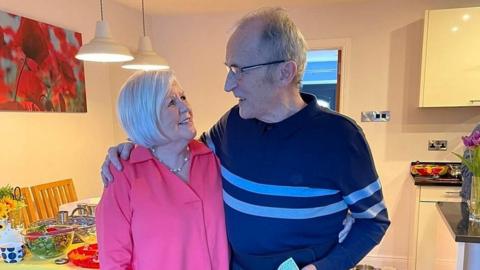 Margaret Colhoun, whose husband died last December has been attending the monthly bereavement cafés at the Marie Curie Hospice.