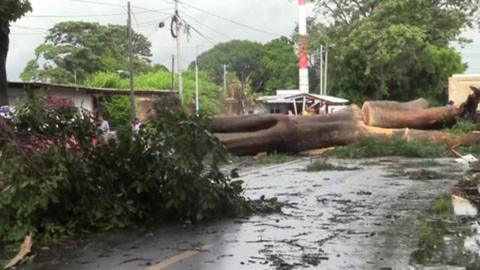 Nate brings destruction to Nicaragua