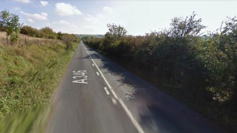 The A346 near Ogbourne St George