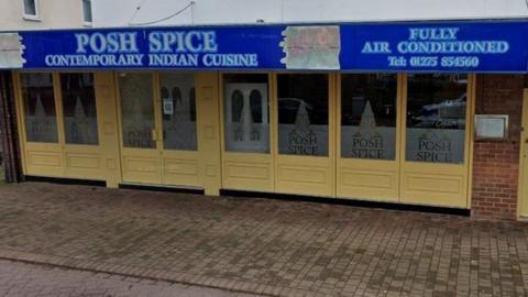 Image showing the front of the Indian restaurant Posh Spice
