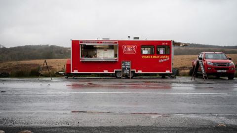 A roadside cafe