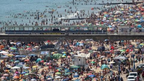 Bournemouth pier 25 June 2020