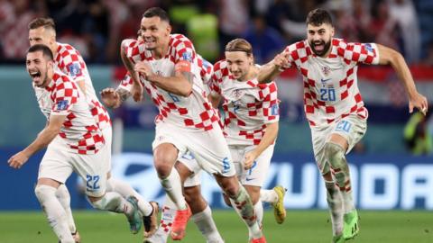 Croatia win on penalties
