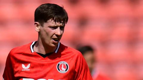 Conor McGrandles in action for Charlton