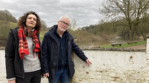 Jackie Desai-Gale and her husband Terry