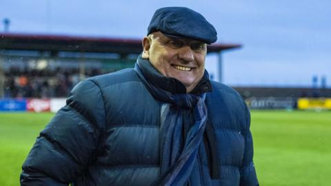 Arbroath manager Dick Campbell