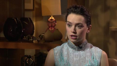 Daisy Ridley discusses playing Rey in The Last Jedi