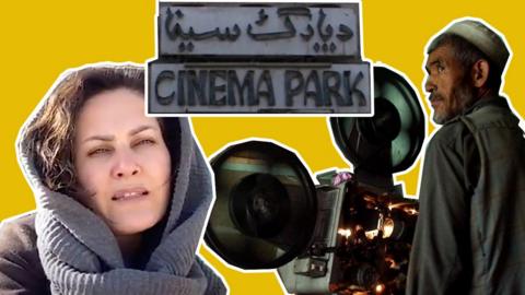 Afghan film director Sahraa Karimi