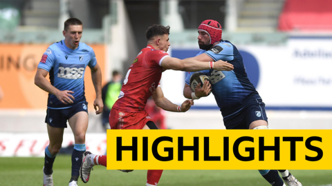 Pro14 Rainbow Cup highlights: Scarlets 28-29 Cardiff Blues