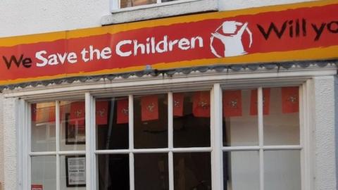 Save the Children Ramsey store shop front