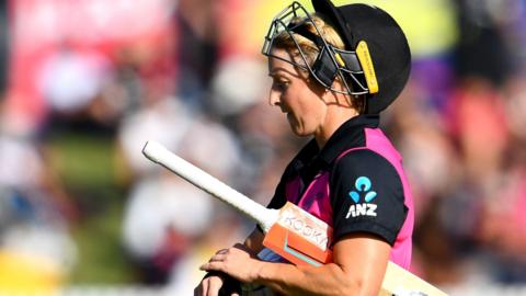 Sophie Devine captained New Zealand in the 2020 Women's T20 World Cup in Australia.