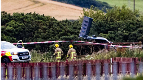 Newtownards air crash