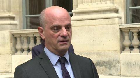 French Education minister Jean-Michel Blanquer