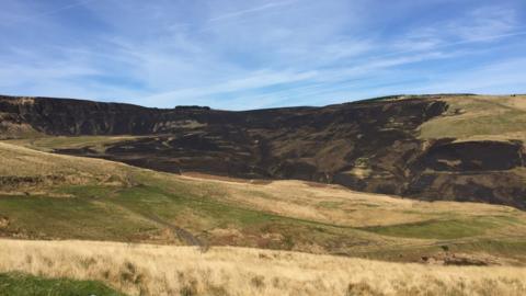 Bwlch mountain fire