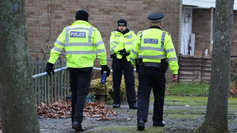 Police in Bletchley