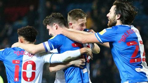 Blackburn defender Darragh Lenihan's header on the stroke of half-time was a killer blow for Peterborough