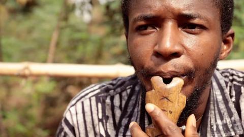 An Igbo flutist Mmaduabuchi Gerald Eze