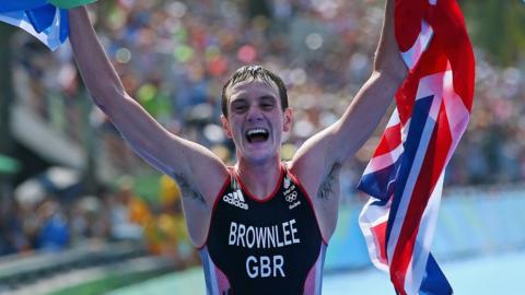 Alistair Brownlee wins 2016 Olympic old