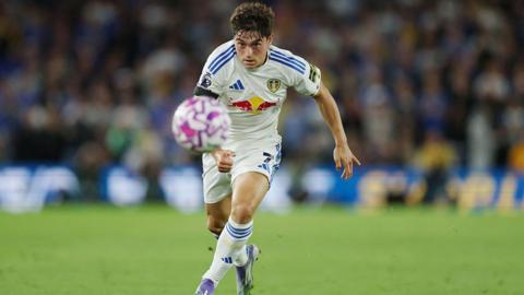 Daniel James in action for Leeds