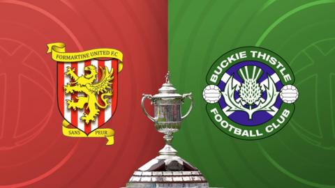 Formartine United and Buckie Thistle badges