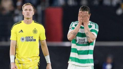 Celtic look dejected