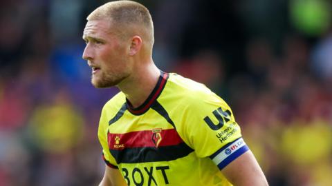Mattie Pollock playing for Watford
