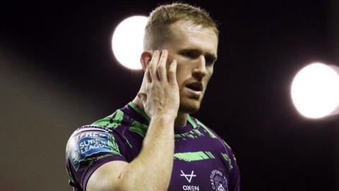 Rowan Milnes in action for his previous club Castleford Tigers before his move to Salford