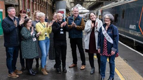 Margaret and colleagues in Carlisle