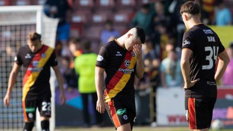 Partick Thistle players