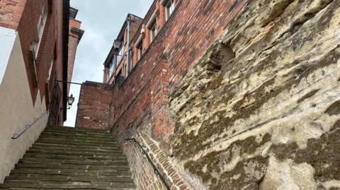 Steep steps restored