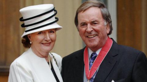 Lady Helen Wogan and Sir Terry Wogan in 2005