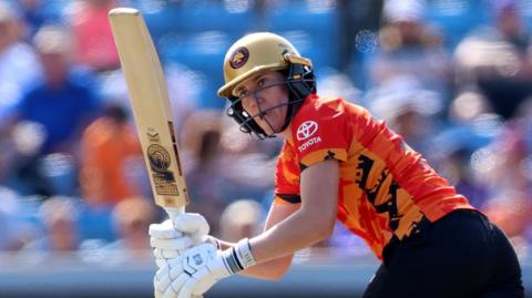 Em Arlott bats for Birmingham Phoenix