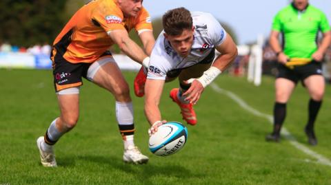Matt McNab in action